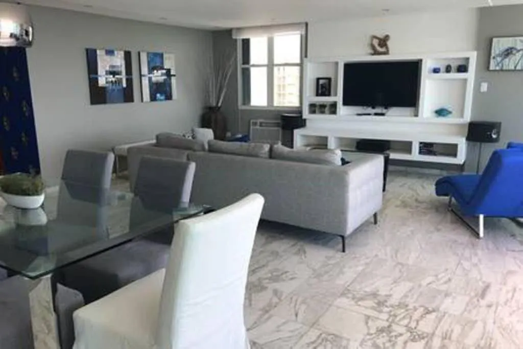 Spectacular Beach Front Ph, 2 Level-3Bd-2.5 Bath Apartment San Juan Puerto Rico