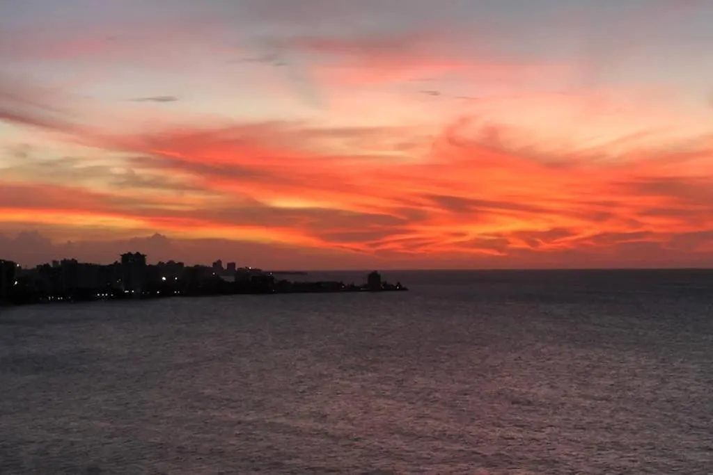 Spectacular Beach Front Ph, 2 Level-3Bd-2.5 Bath Apartment San Juan 0*,  Puerto Rico