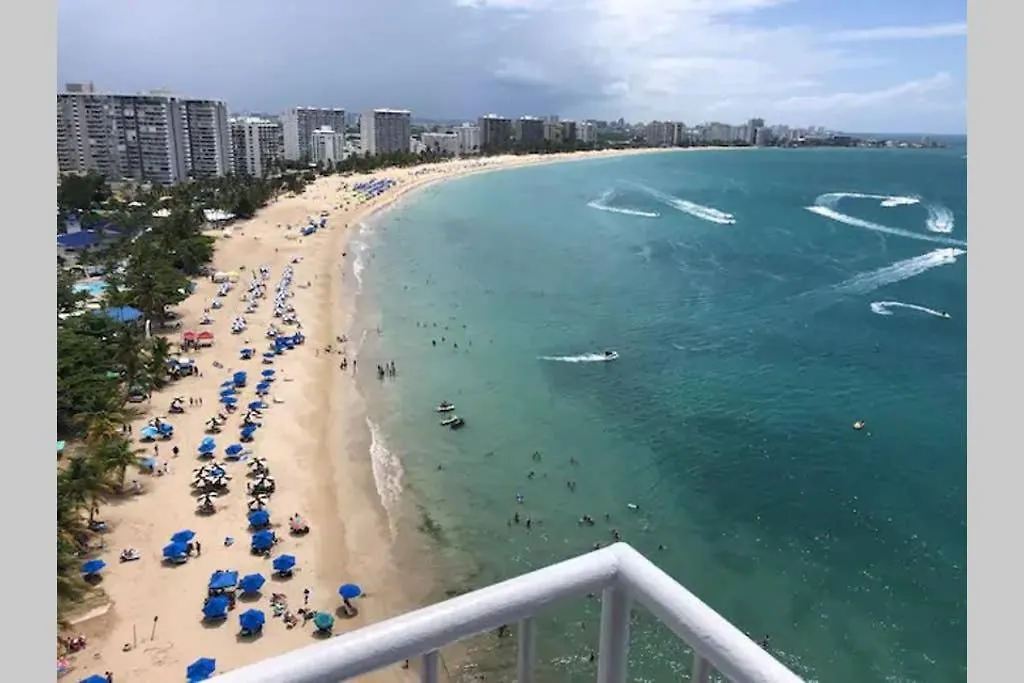 Spectacular Beach Front Ph, 2 Level-3Bd-2.5 Bath Apartment San Juan